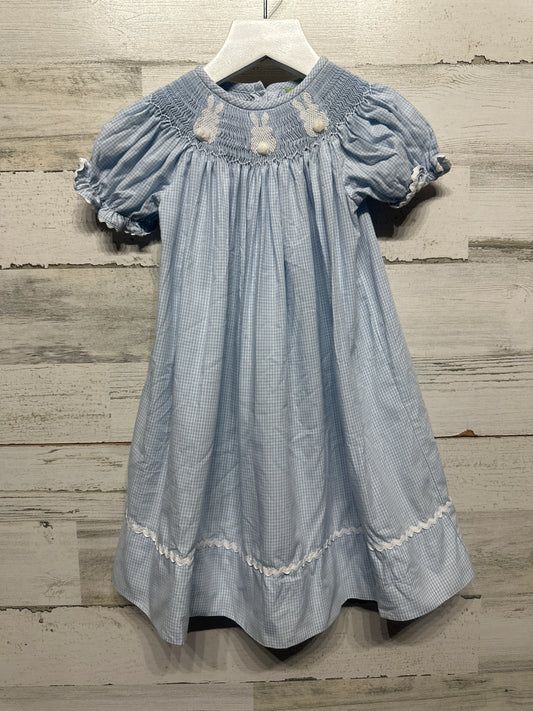 Size 24m Classic Whimsy Smocked Bunny Dress - Very Good Used Condition