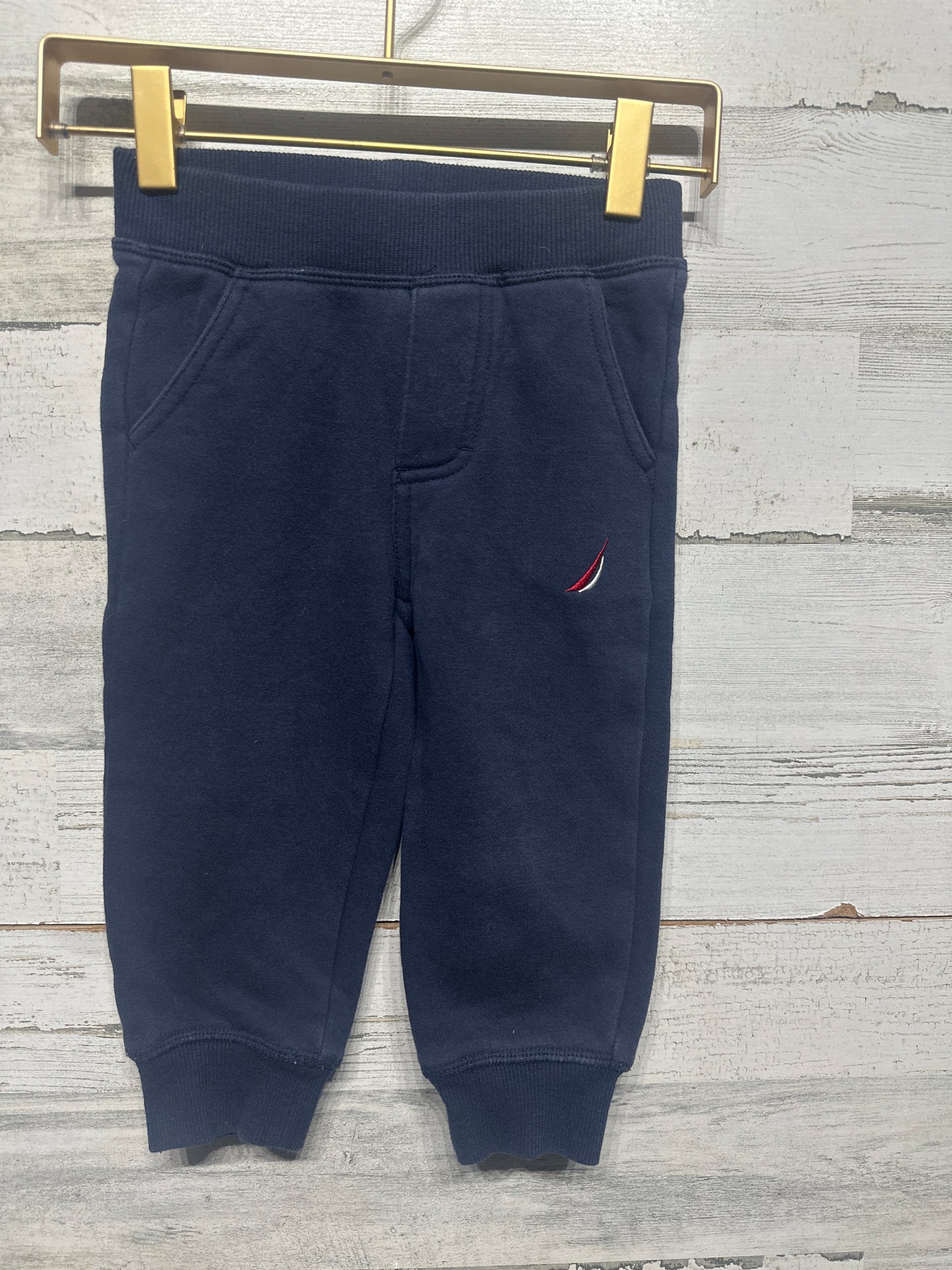 Boys Size 18m Nautica Navy Blue Sweatpants - Very Good Used Condition