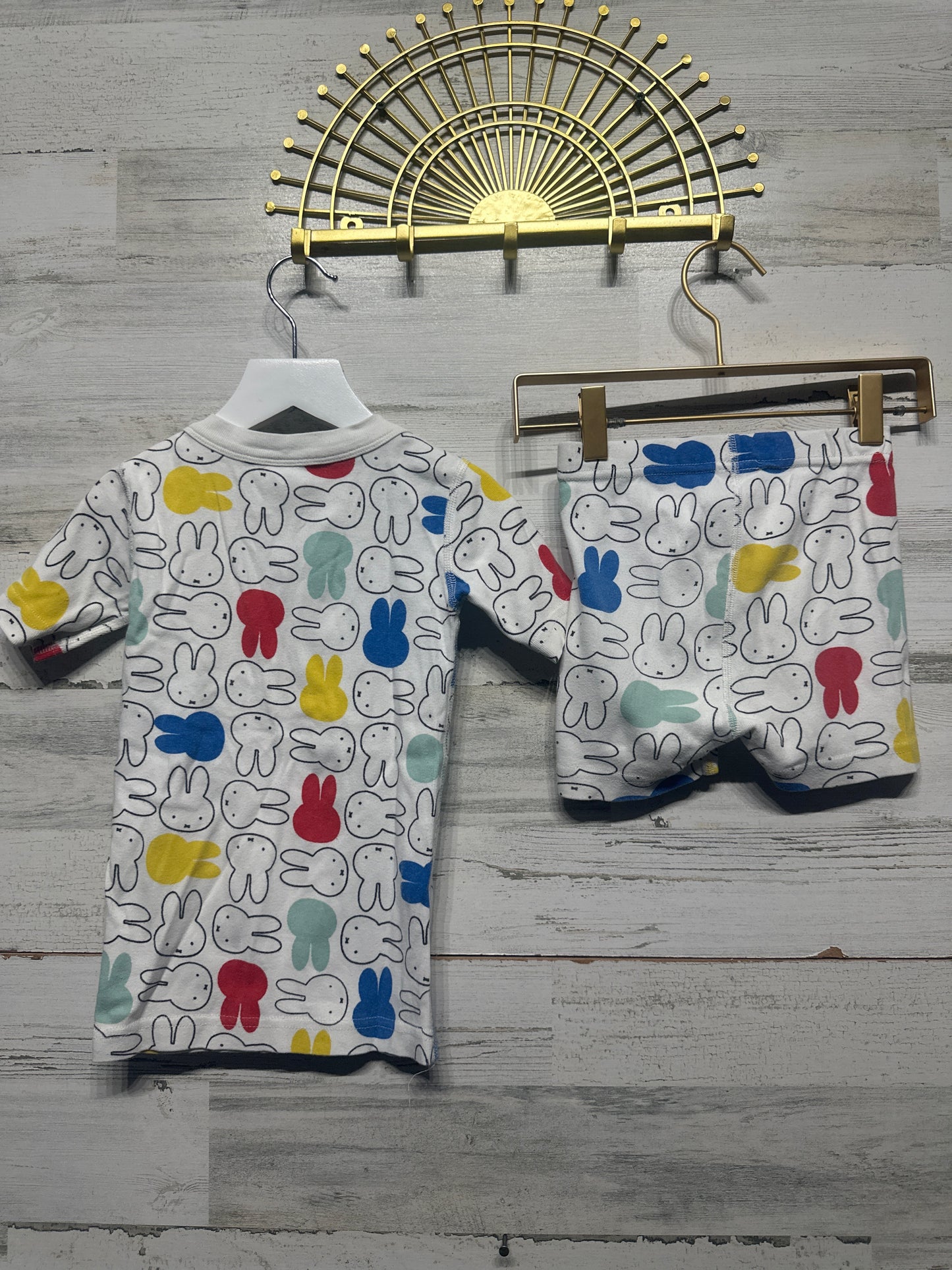 Size 5 Hanna Andersson Organic Cotton Pajama Lot (4 pieces) - Good Used Condition*