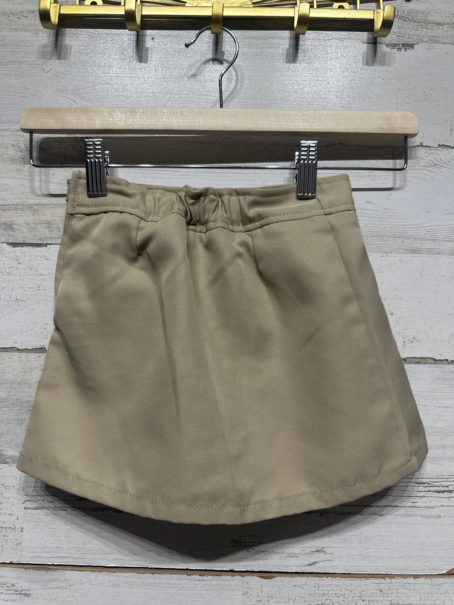 Girls Size 4t French Toast Khaki Skort - Good Used Condition