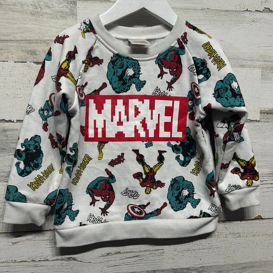 Boys Size 3t Marvel Sweatshirt - Play Condition