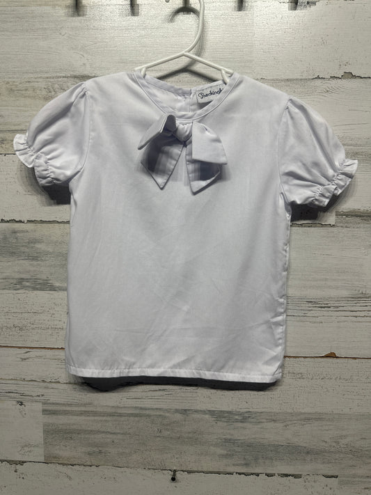 Size 5 Smockingbird Bow Shirt - Good Used Condition