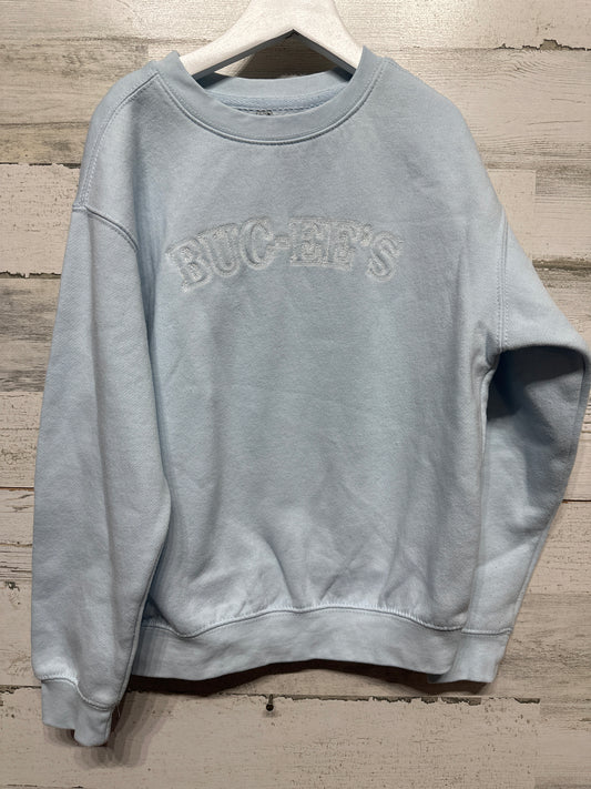 Size Youth Medium Buc-ee’s Embroidered Sweatshirt - Good Used Condition