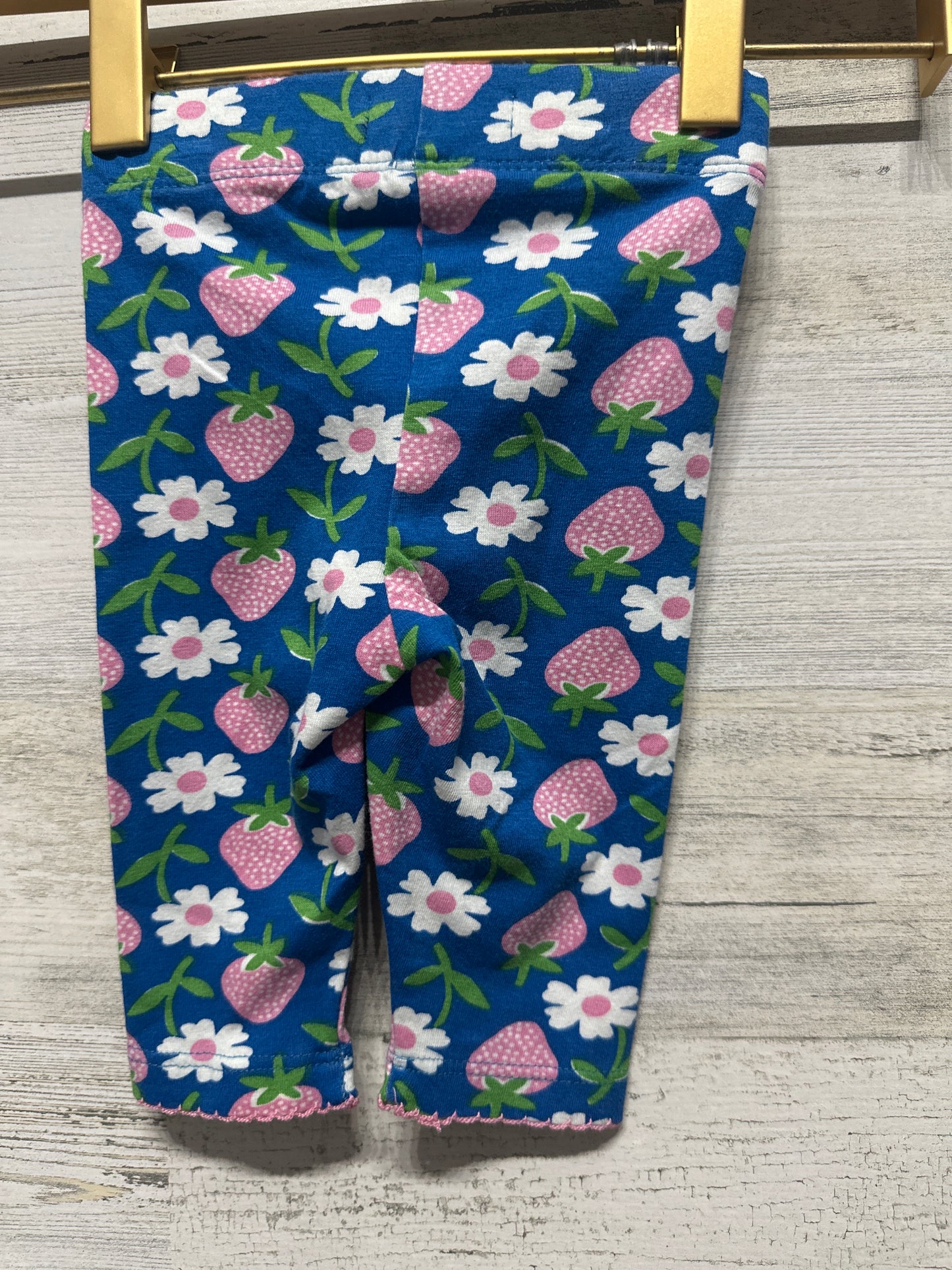 0-3m (62 cm) Baby Boden Strawberry Leggings - Very Good Used Condition