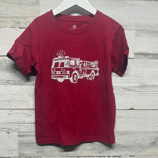 Boys Size Small Cardin McCoy Fire Truck Shirt - Good Used Condition