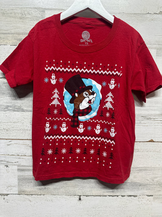 Size Youth Small Buc-ee's Worth Melting For Holiday Shirt - Very Good Used Condition