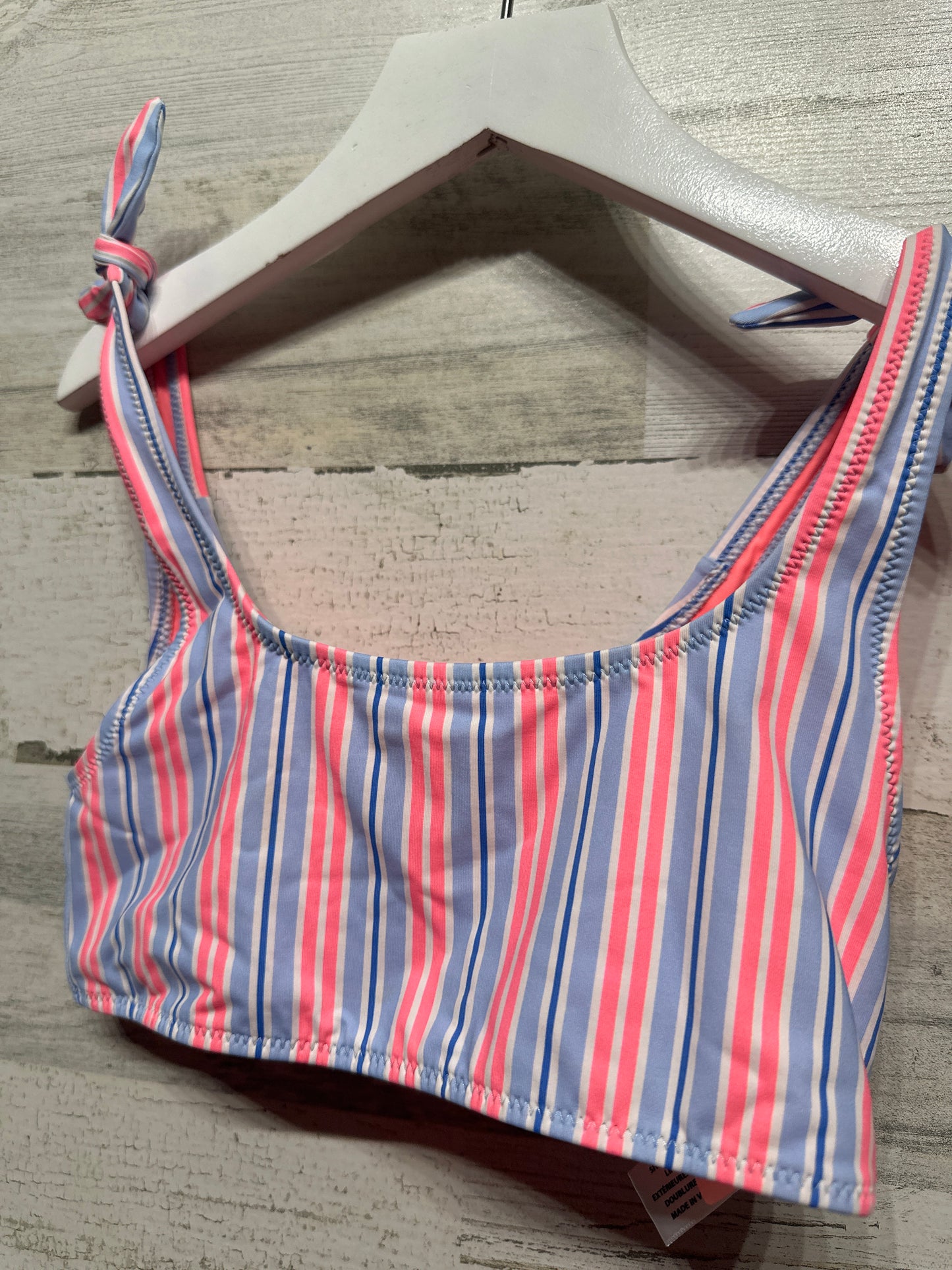 Girls Size Small (7/8) Vineyard Vines Two Piece Striped Swimsuit - Very Good Used Condition