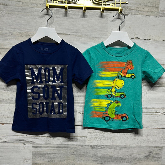 Boys Size 3t Children’s Place Short Sleeve Shirt Lot (2 pieces) - Good Used Condition