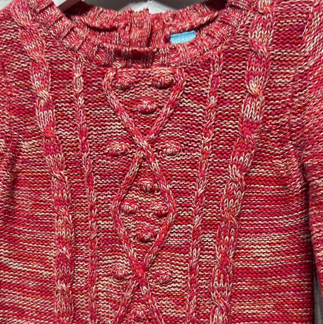 Girls Size 12-18m Old Navy Sweater Dress - Good Used Condition