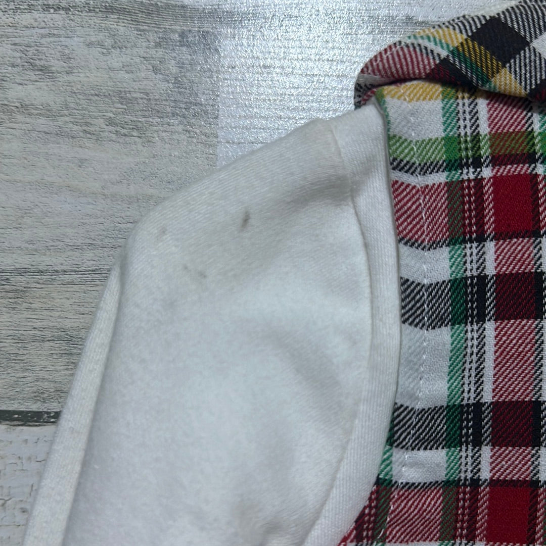 Girls Size 12-18m Mud Pie Plaid Dress - New With Tags