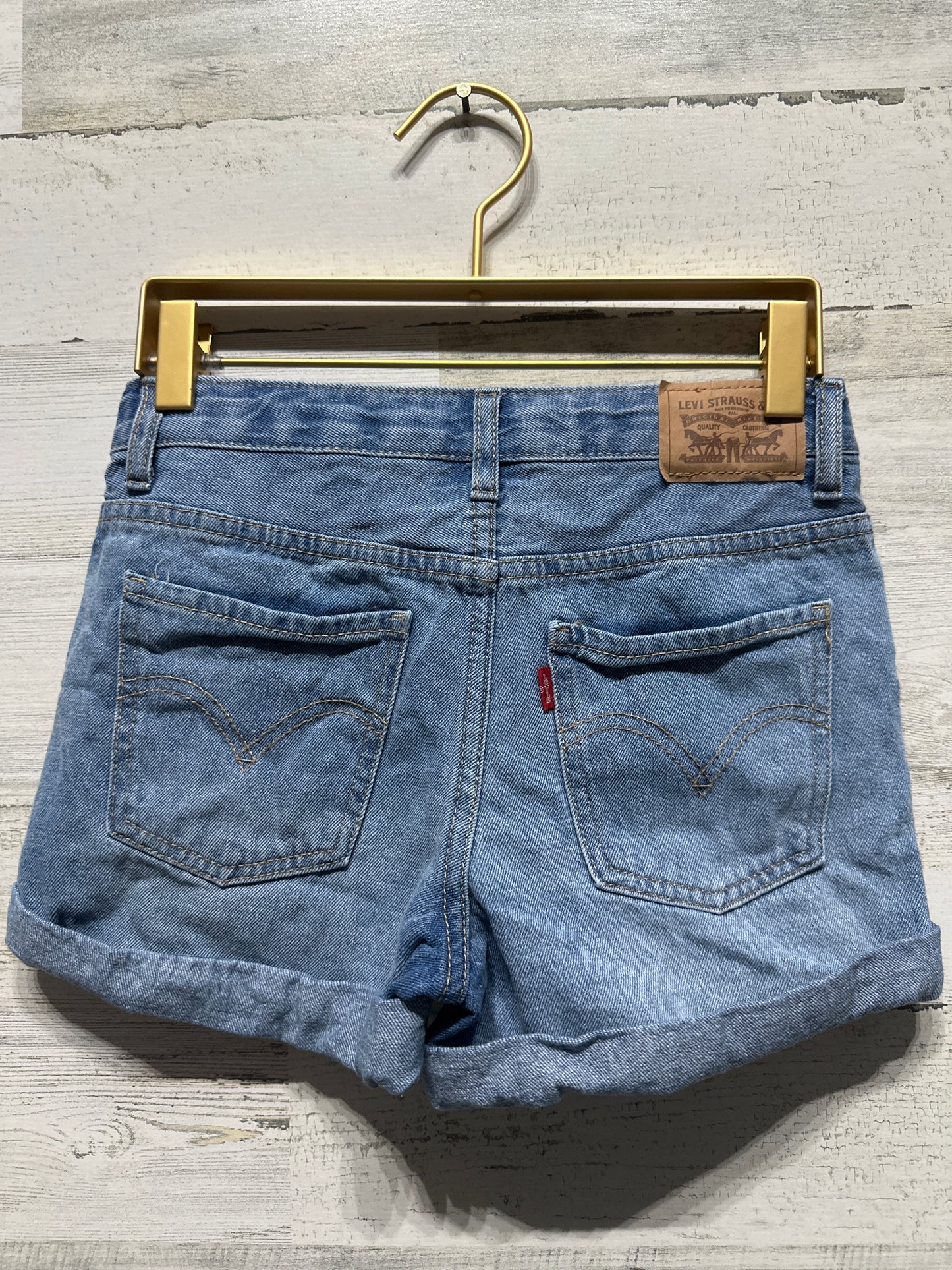Girls Size 12 Levi’s Girlfriend Denim Shorts - Very Good Used Condition