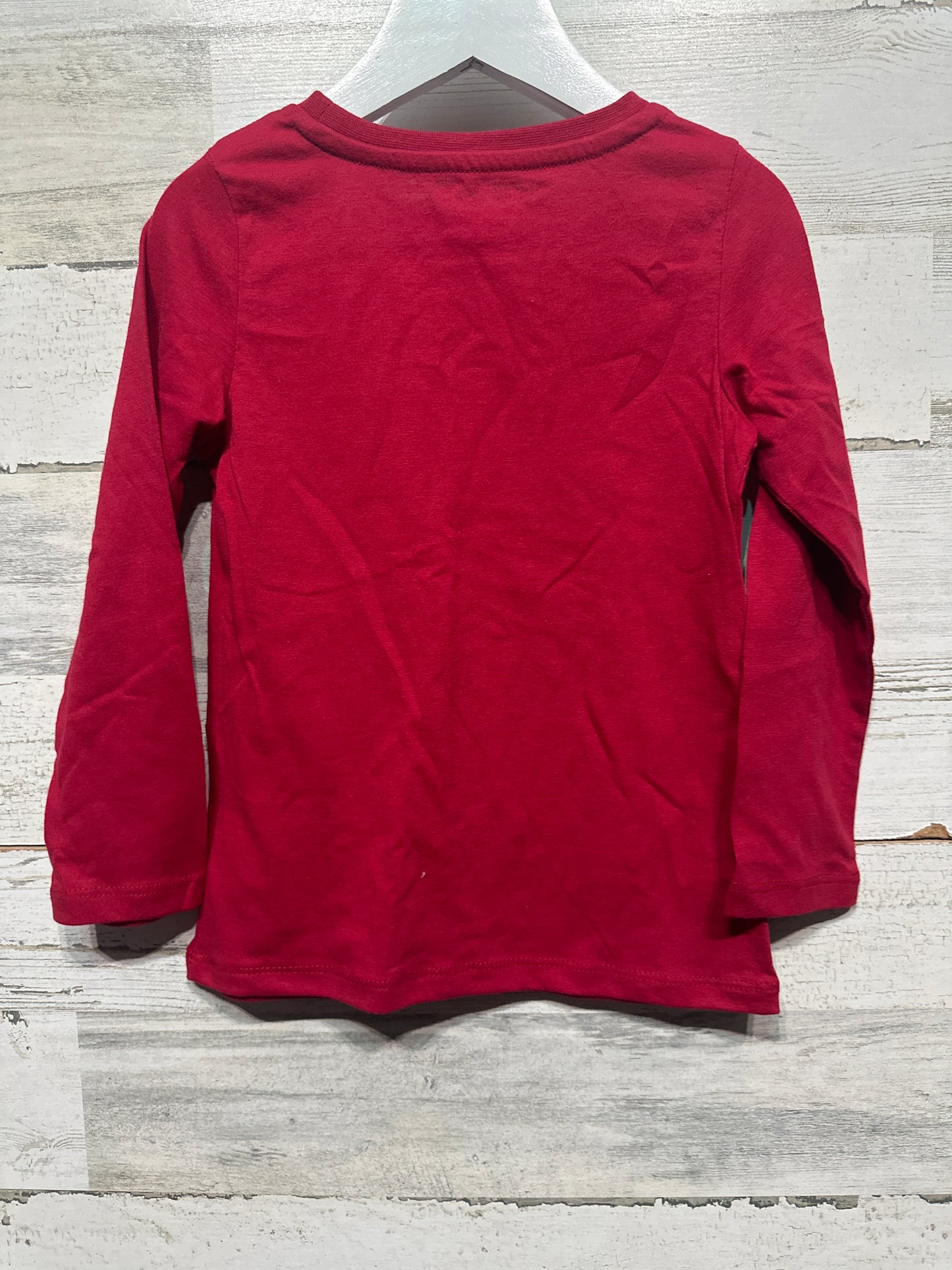 Boys Size 4t Epic Threads Red Long Sleeve Shirt - New With Tags