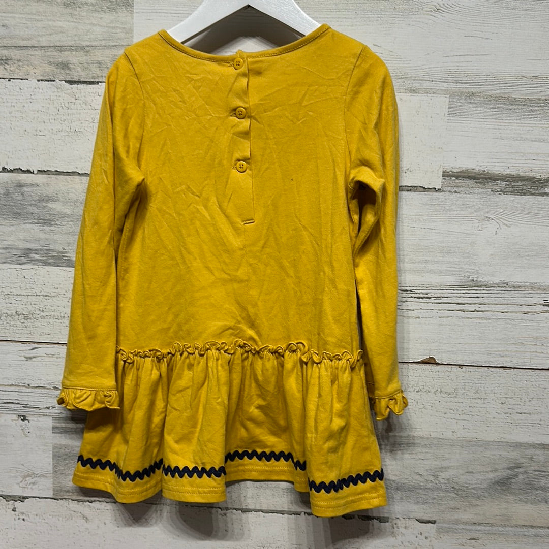 Girls Size 5 Goodland Owl Applique Tunic - Very Good Used Condition