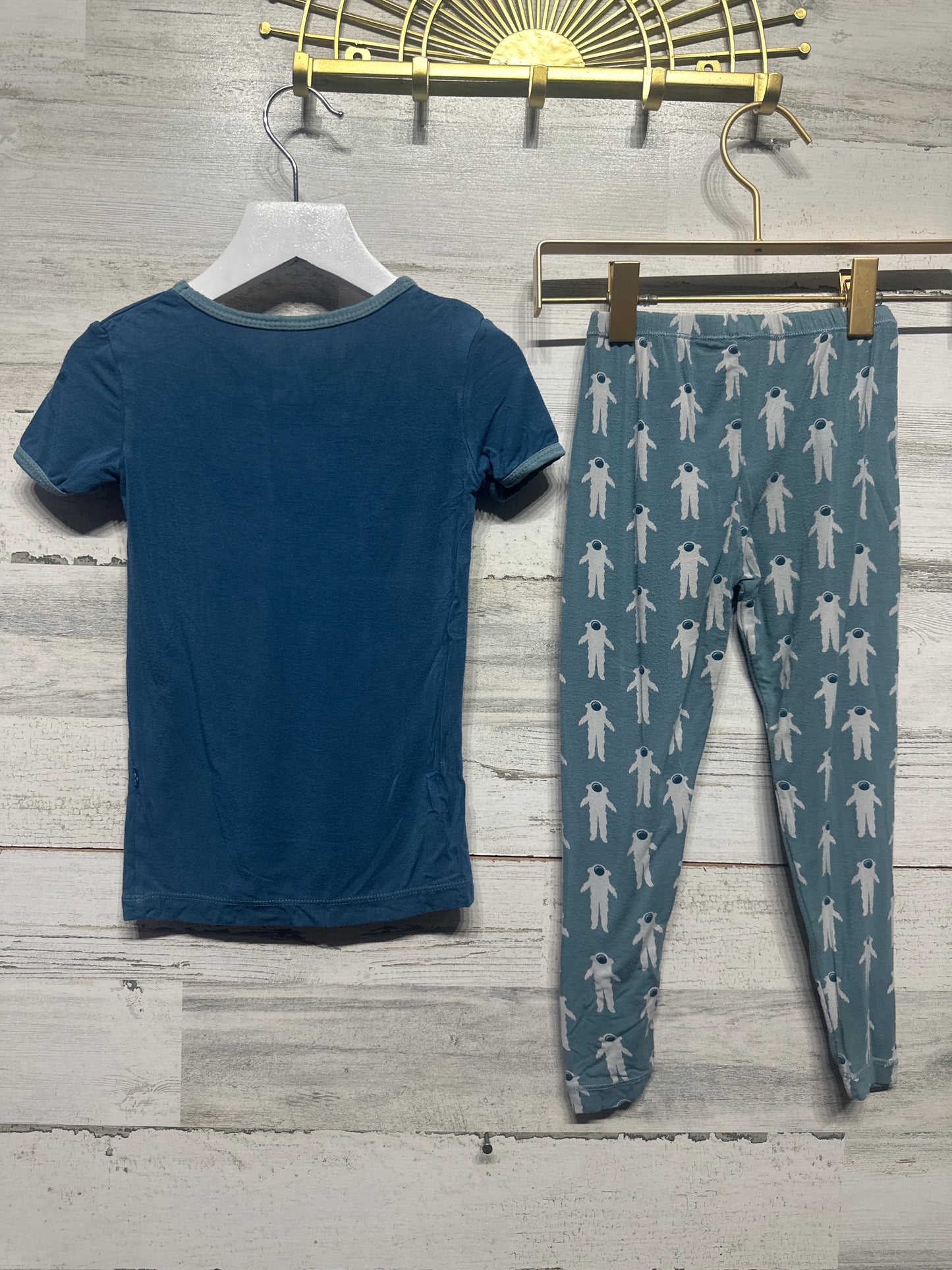 Size 4t Kickee Pants Bamboo Pajama Lot (4 Pieces) - Good Used Condition*