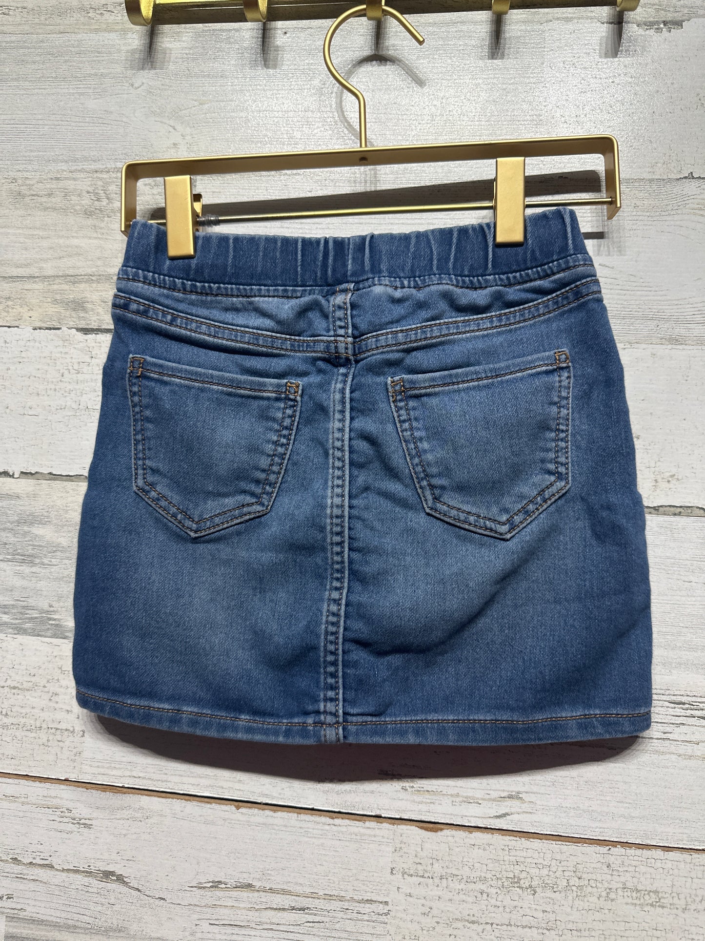 Girls Size Small (6-7) Gap Stretchy Denim Skirt - Very Good Used Condition
