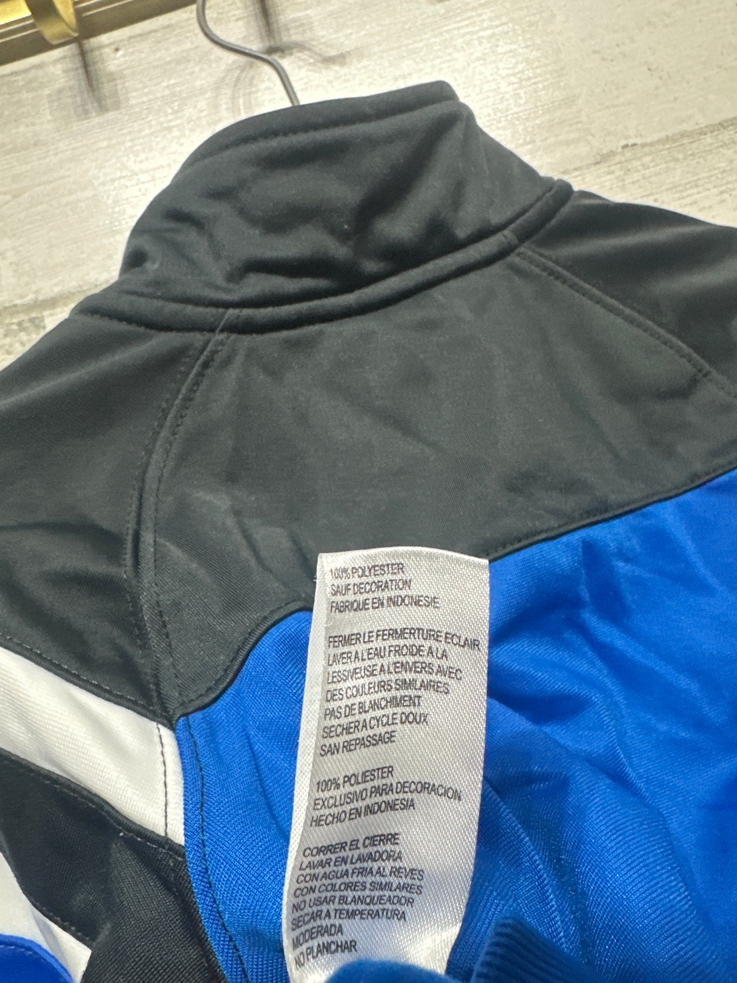 Boys Size 2t (Fits 1-2 Years) Nike Blue Jacket - Very Good Used Condition