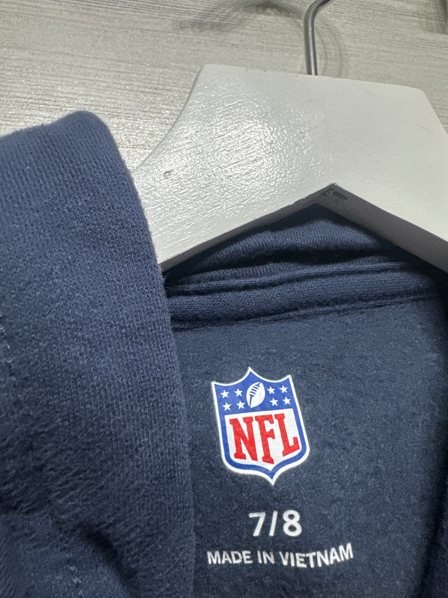 Youth Size 7/8 NFL Dallas Cowboys Embroidered Hoodie - Play Condition*