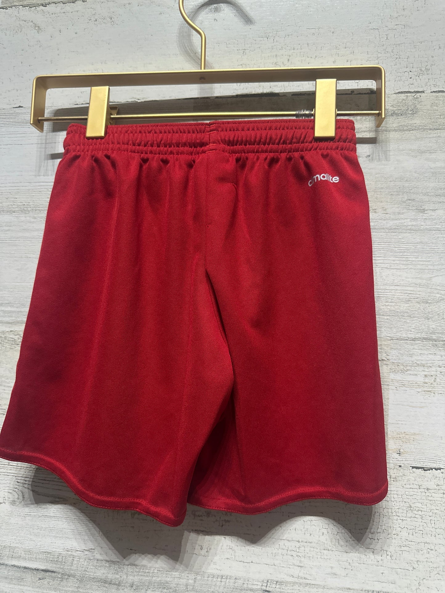 Boys Size XS Adidas Red Climalite Athletic Shorts - Good Used Condition