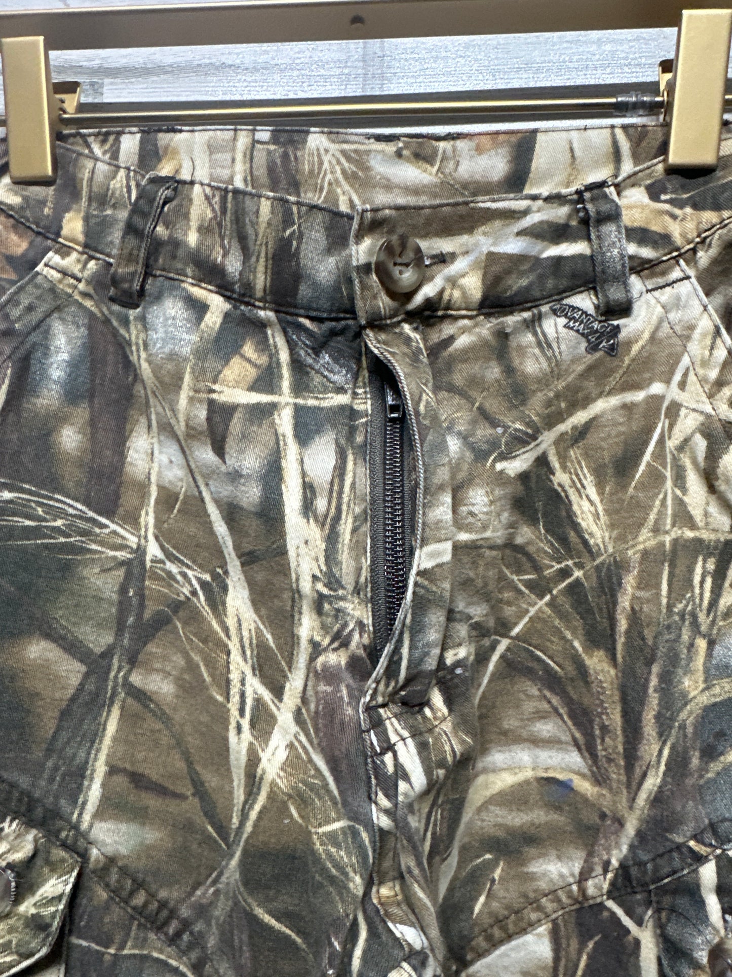 Boys Size Youth 10 Game Winner Pants Cargo Camo Advantage Max 4 HD Hunting Outdoors - Very Good Used Condition