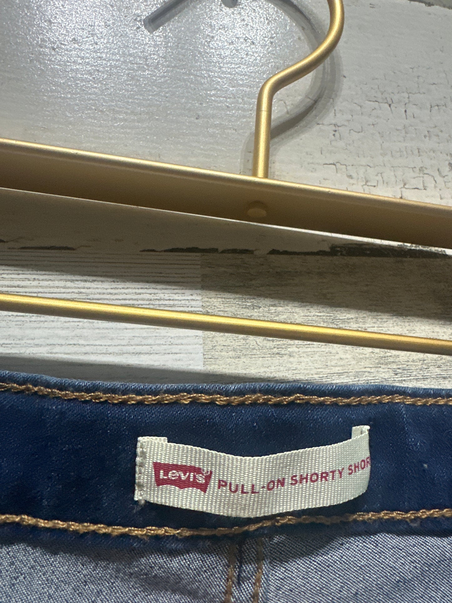 Girls Size 10 Levi’s Pull On Shorty Shorts - Very Good Used Condition