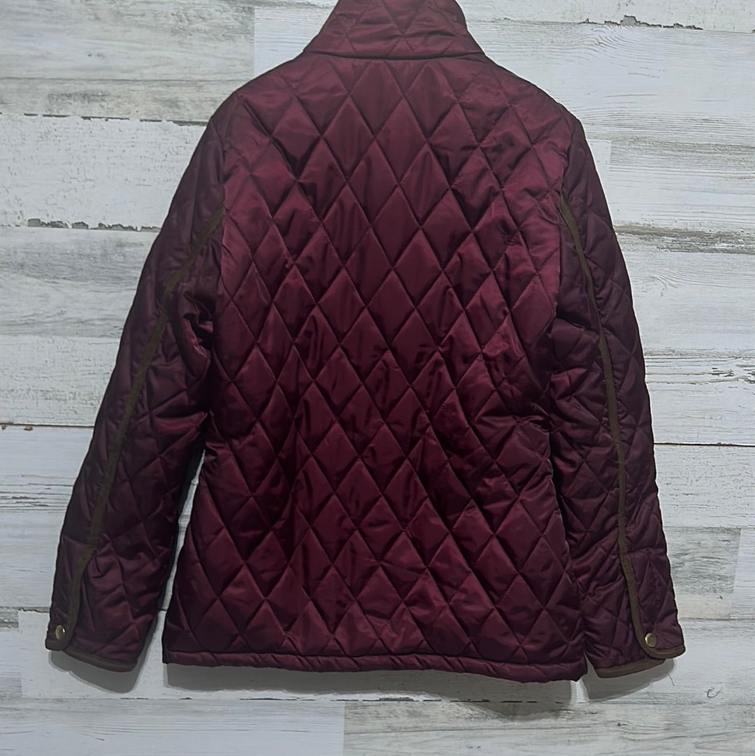 Girls Size 10/12 Copper Key maroon jacket - good used condition