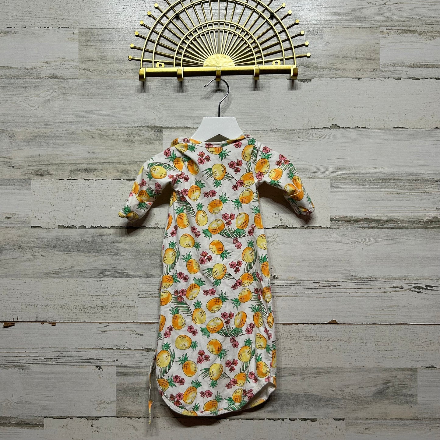 Newborn Kidding Around Pineapple Gown - Good Used Condition