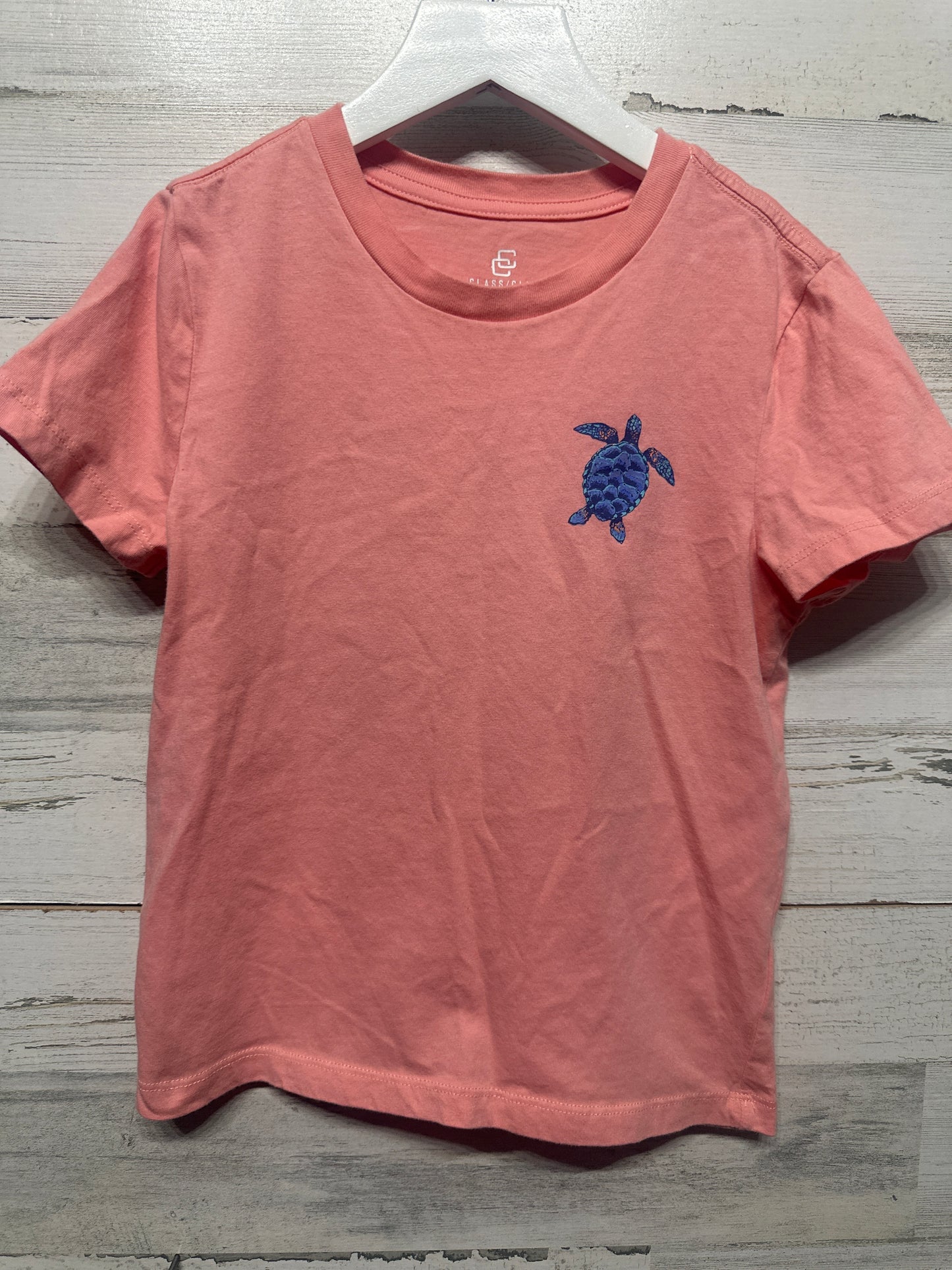 Fits Like Size 6 - Marked Size 8 Class Club Sea Turtle Tee - Good Used Condition