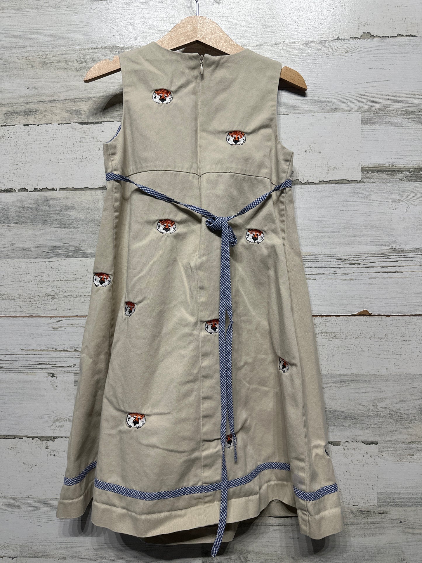 Girls Size 5 Viva La Fete Embroidered Tigers Dress - Good Used Condition