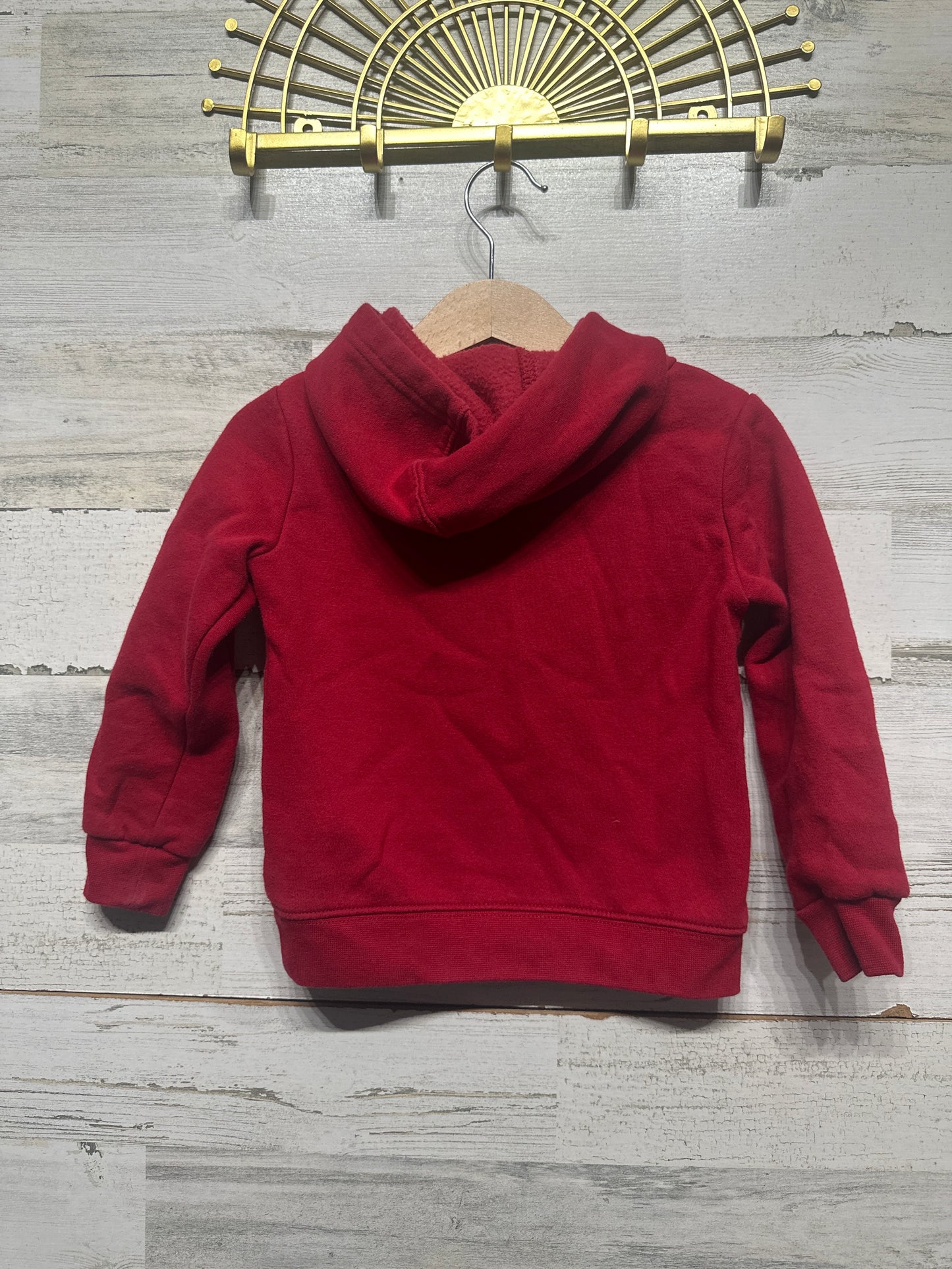 Boys Size 2t (Fits 1-2 Years) Nike Red Hoodie - Very Good Used Condition