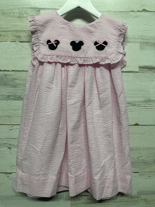 Size 5 Cecil and Lou Seersucker  Mouse Dress  - Play Condition*