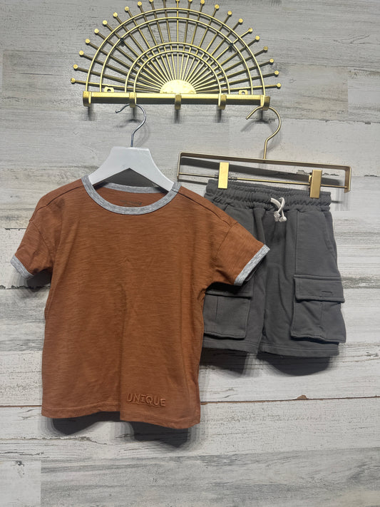 Size 2t Easy Peasy Outfit Set (2 Pieces) - Very Good Used Condition