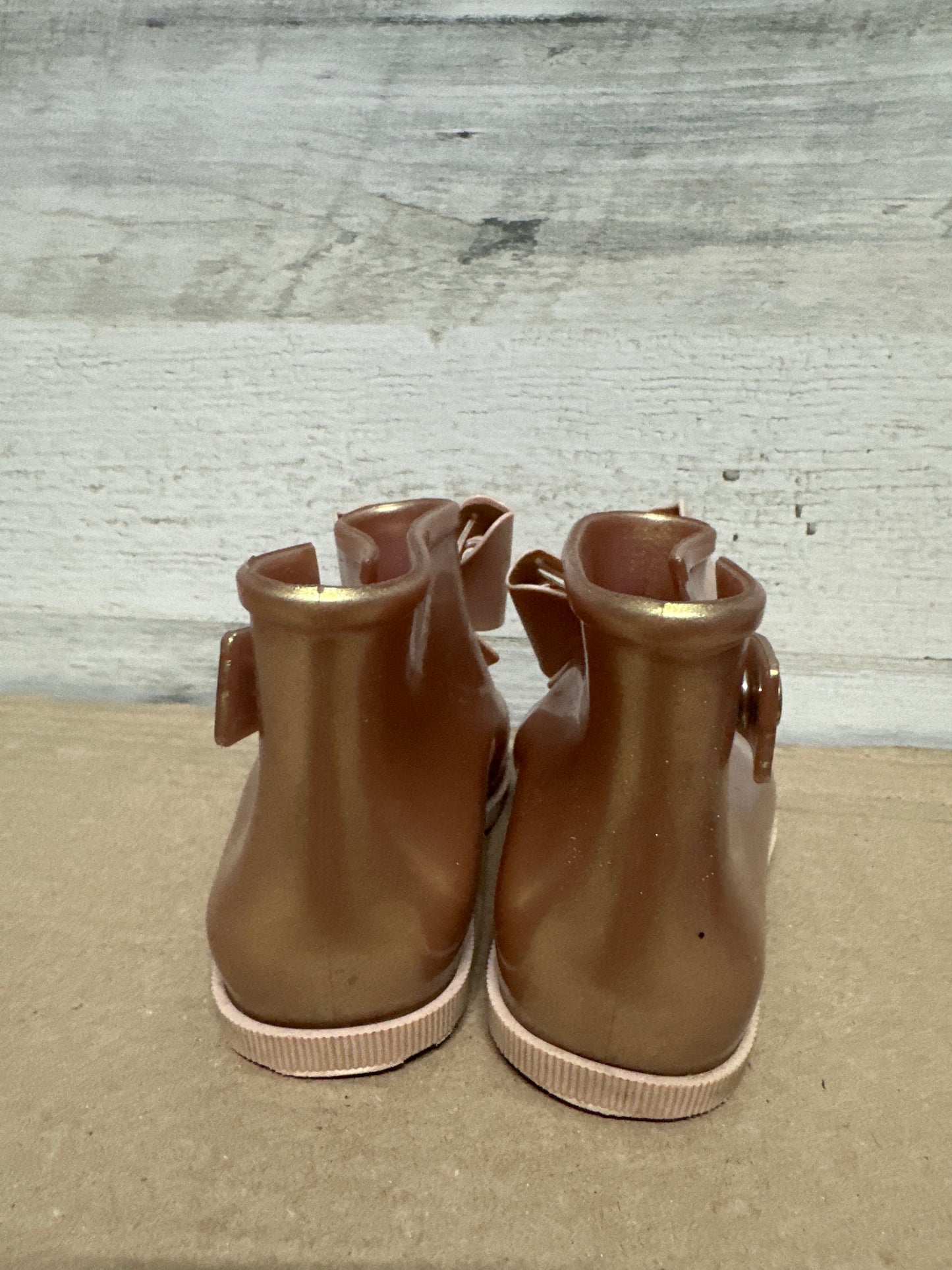 Size 8 Toddler Mini Melissa Bow Boots - Good Used Condition*
