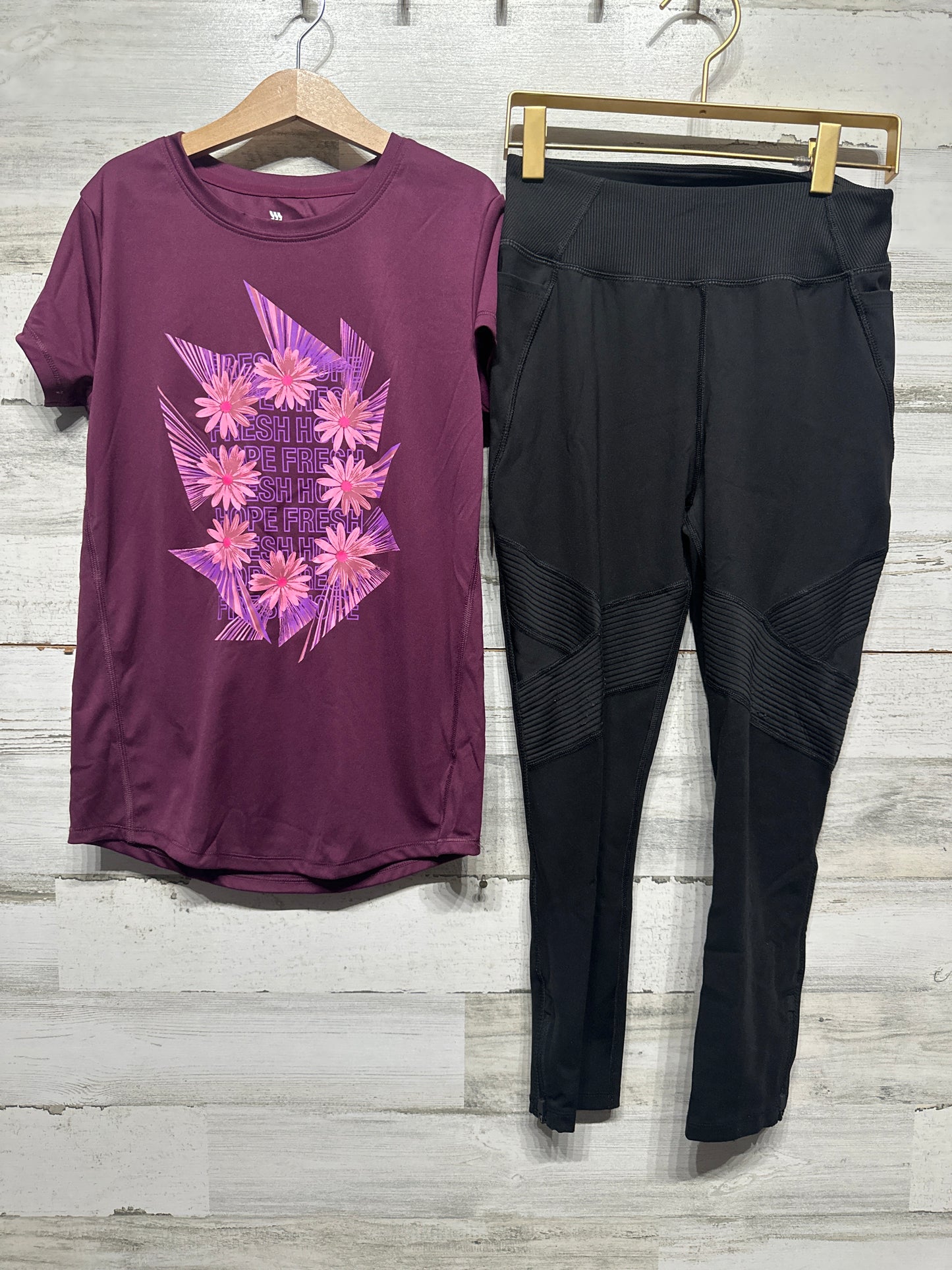 Size 10/12 Athletic Clothing Lot (3 Pieces) - Good Used Condition