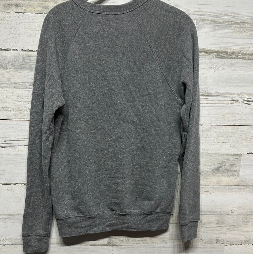 Women's Preowned Size Adult Small Grey Nederland Bulldogs Sweatshirt - Very Good Used Condition