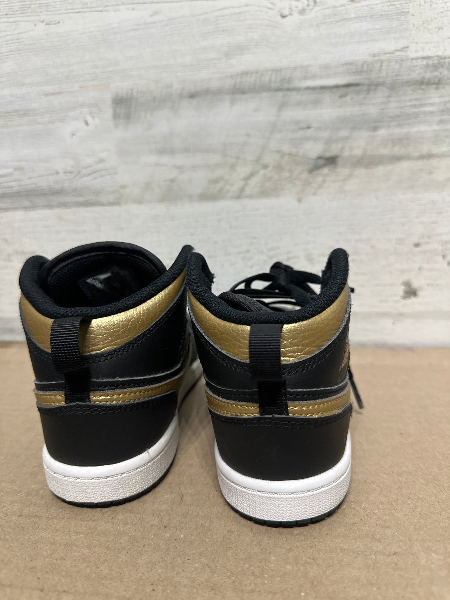 Size 2 (Youth) Nike Air Jordan 1 Mid Shoes - Very Good Used Condition