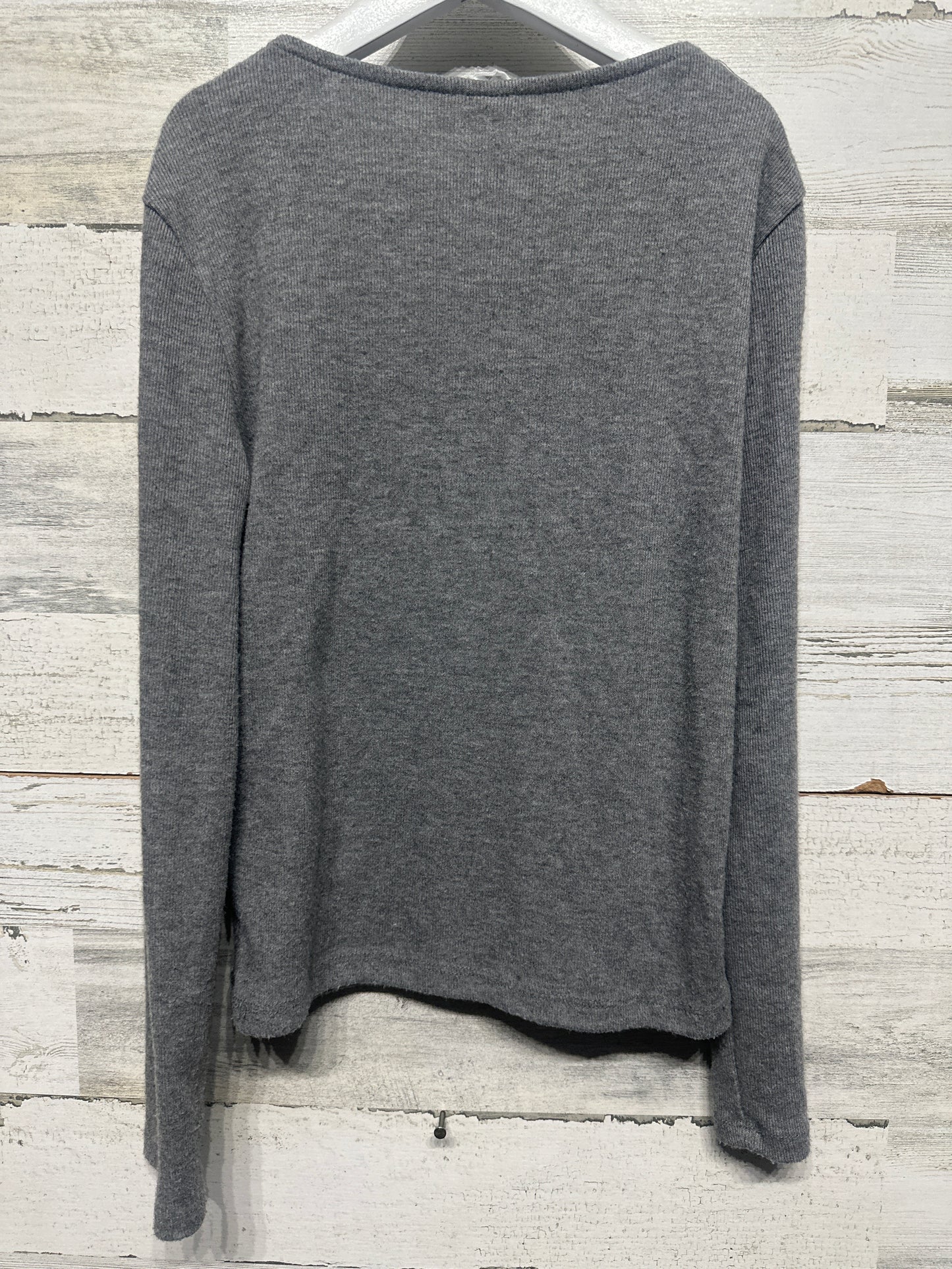 Size 11-12 (152cm) Zara Grey Soft Long Sleeve Shirt - Good Used Condition