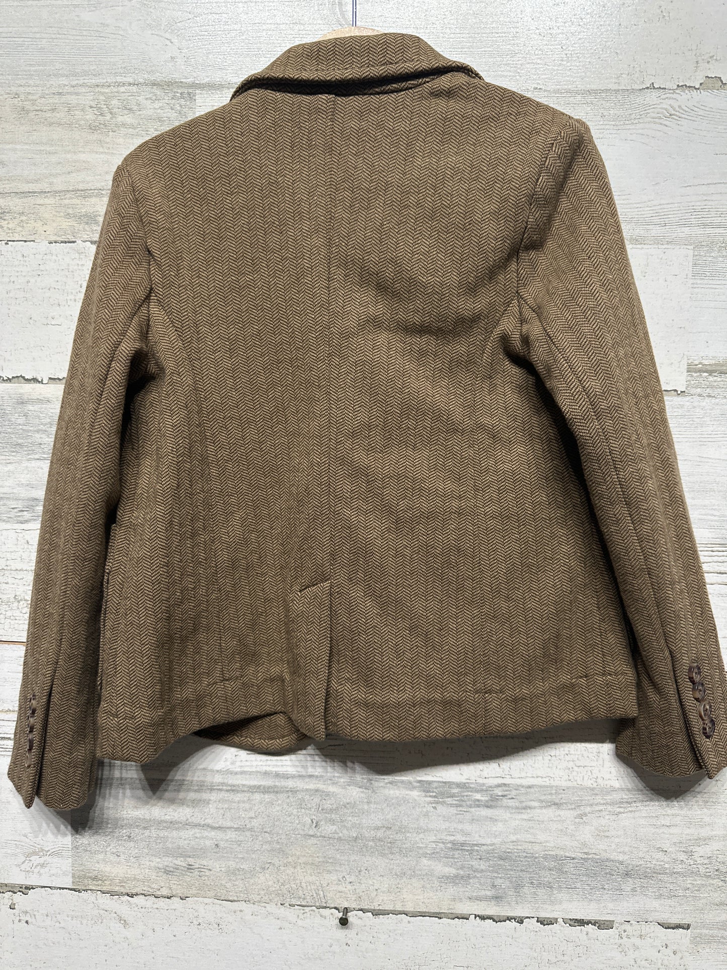 Girls Size 6 Polo Ralph Lauren Herringbone Cotton-Blend Blazer - Very Good Used Condition