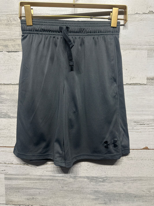 Size YSM ( 8 ) Under Armour Grey Athletic Shorts - Very Good Used Condition