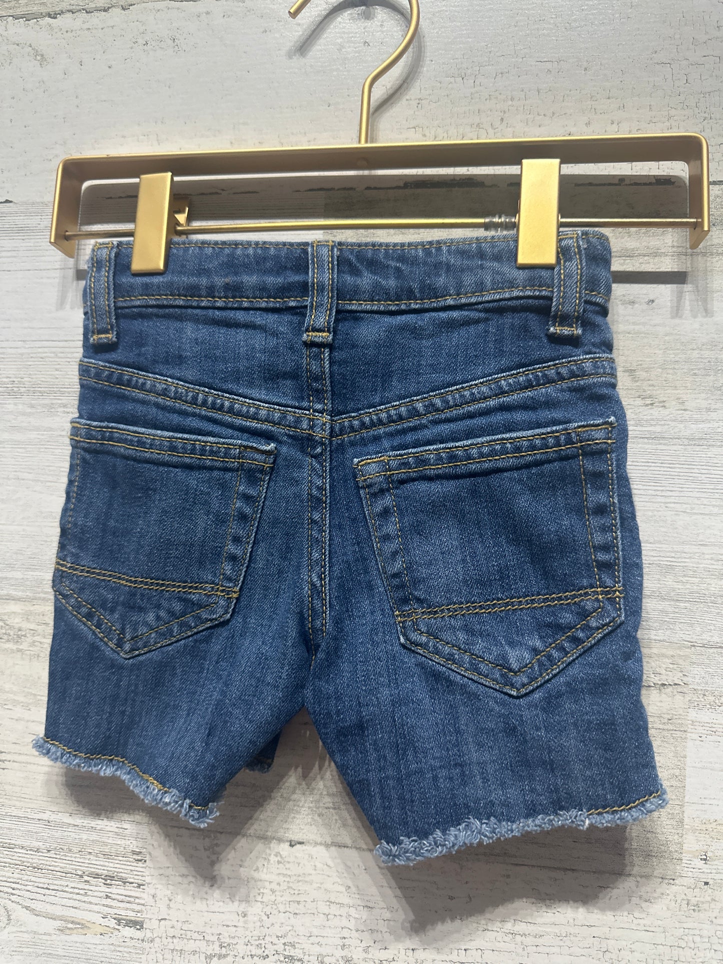 Boys Size 12m Cat and Jack Distressed Denim Shorts - Very Good Used Condition