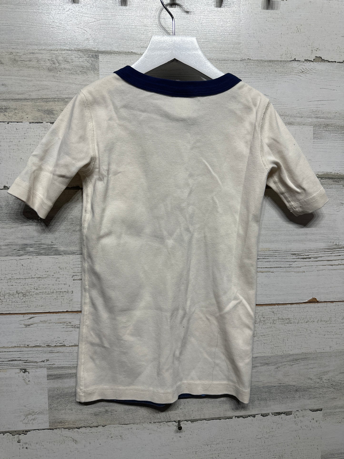 Hanna Andersson Organic Cotton Scuba Pajama SHIRT- Boys Size 8 (130 cm) - Good Used Condition*