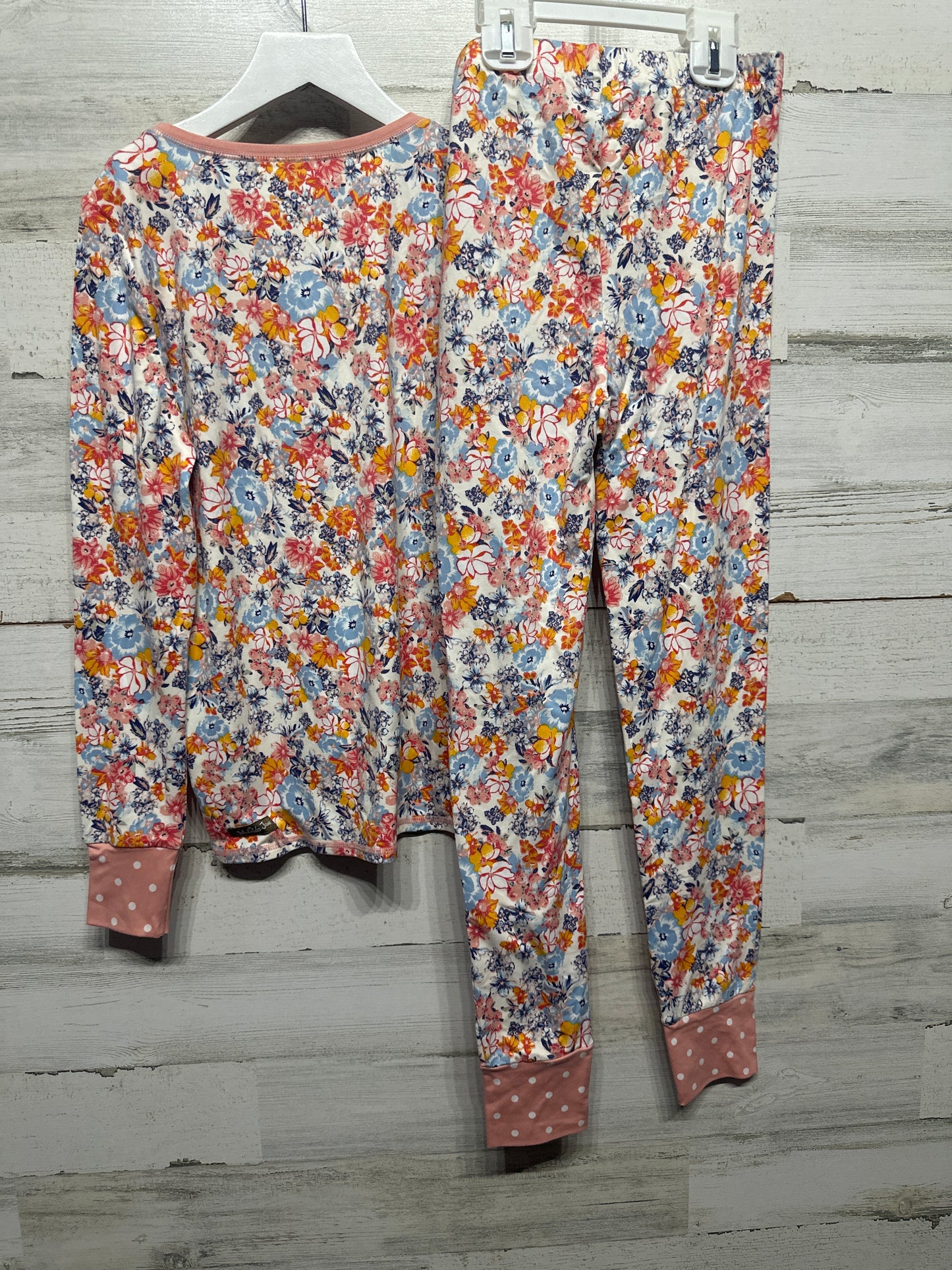 Size 12 Matilda Jane Two Piece Floral Pajama Set - Very Good Used Condition