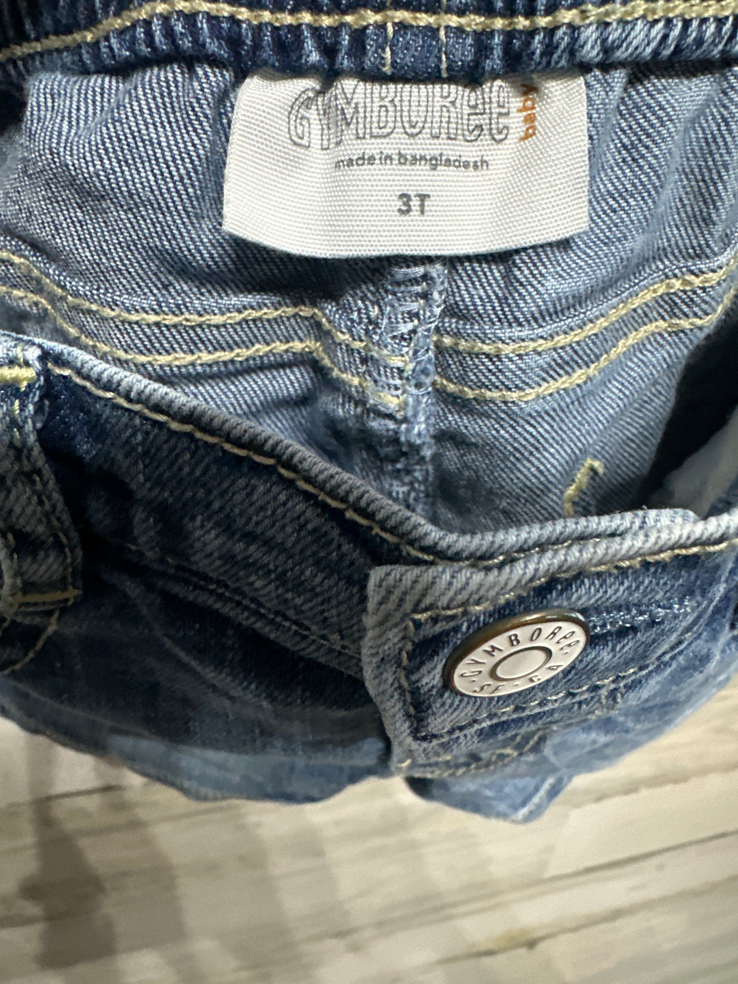 Size 3t Gymboree Denim Shorts - Very Good Used Condition