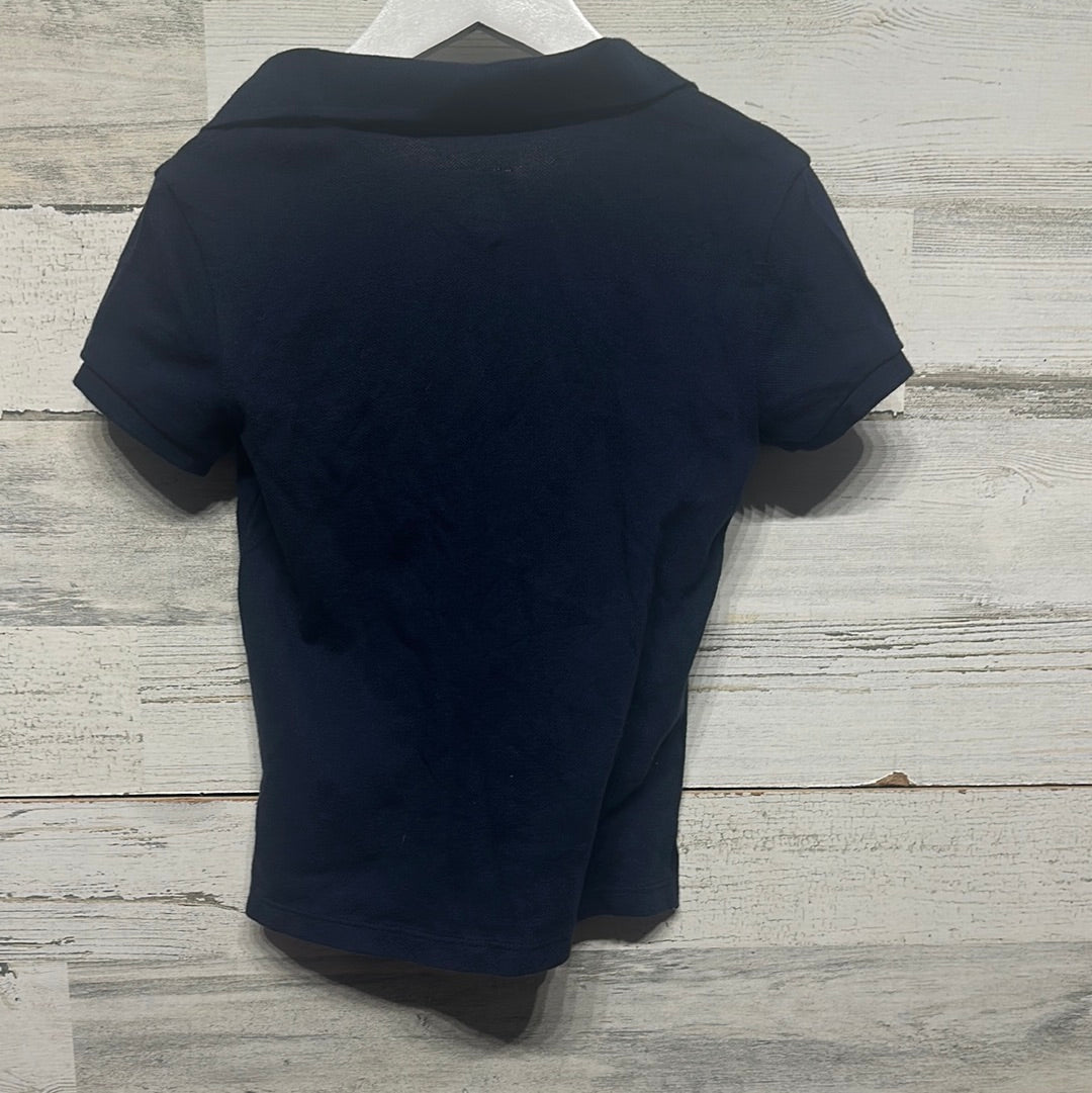 Girls Size 4-5 (XS) Navy Polo Shirt - New With Tags