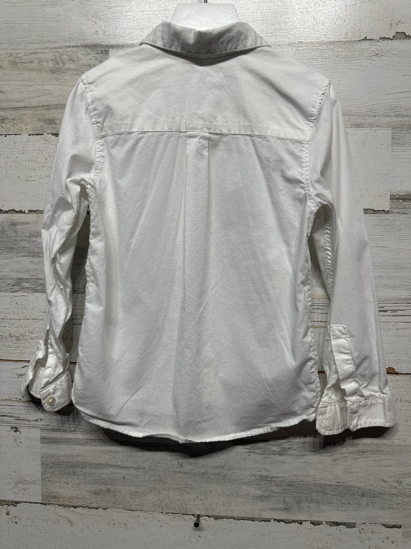 Size 6 H&M White Button Up Shirt - Good Used Condition