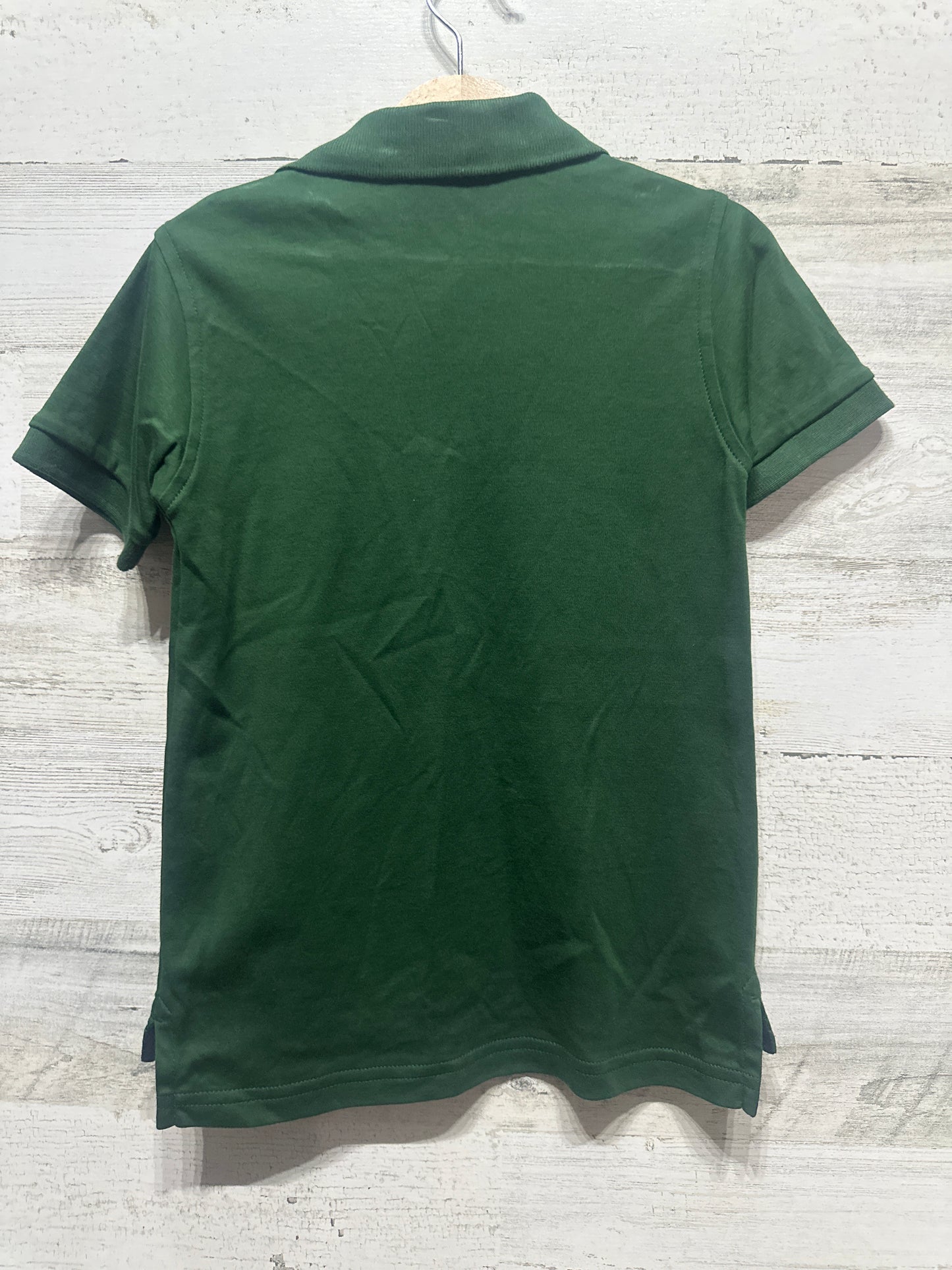 Boys Size 5 TBBC Pima Cotton Dark Green Polo Shirt - Very Good Used Condition