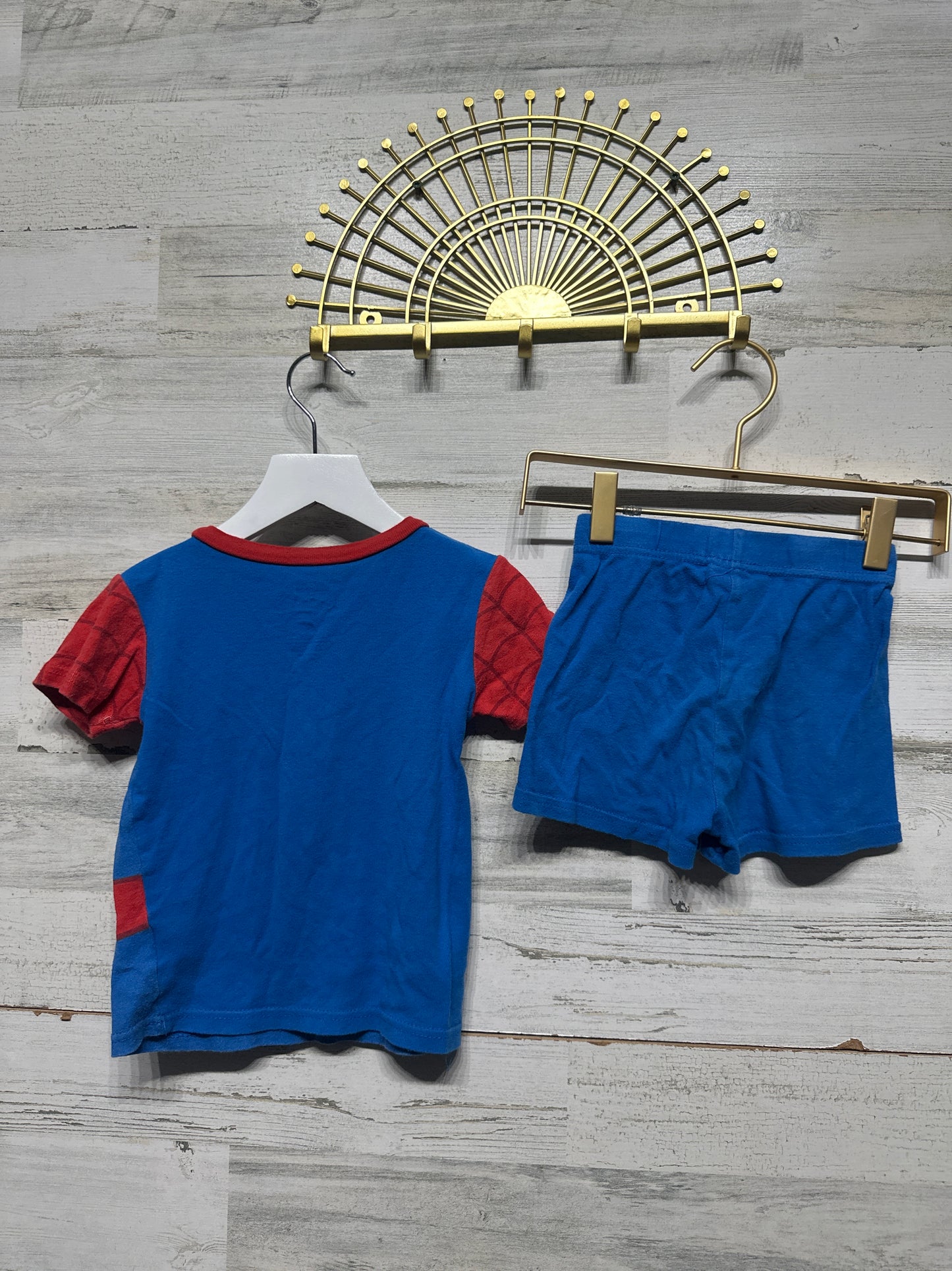 Boys Size 5t Spiderman Pajama Set - Good Used Condition*