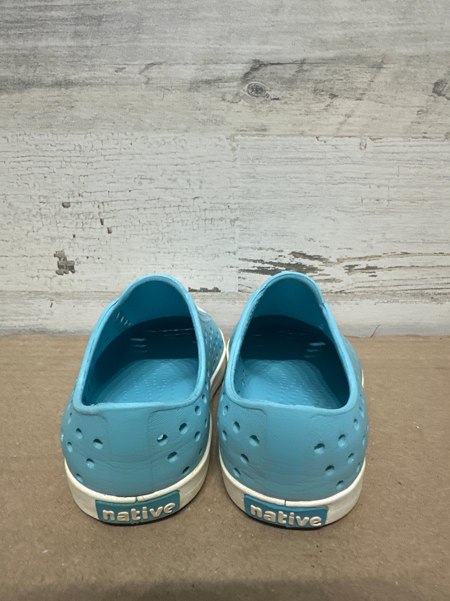Size 8 Toddler Native Blue Slip On Shoes - Good Used Condition*
