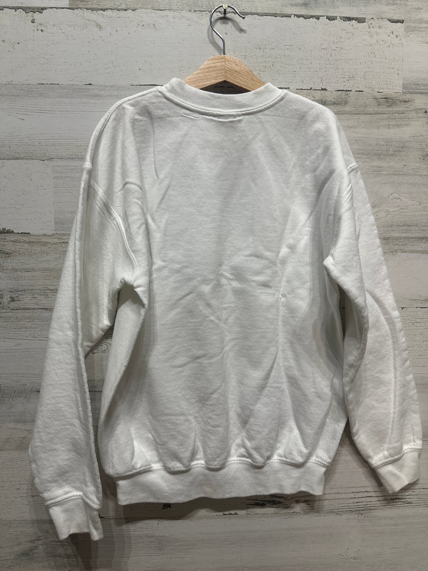 Girls Size Youth Large Giddy Up Jingle Horse Holiday Sweatshirt - Good Used Condition
