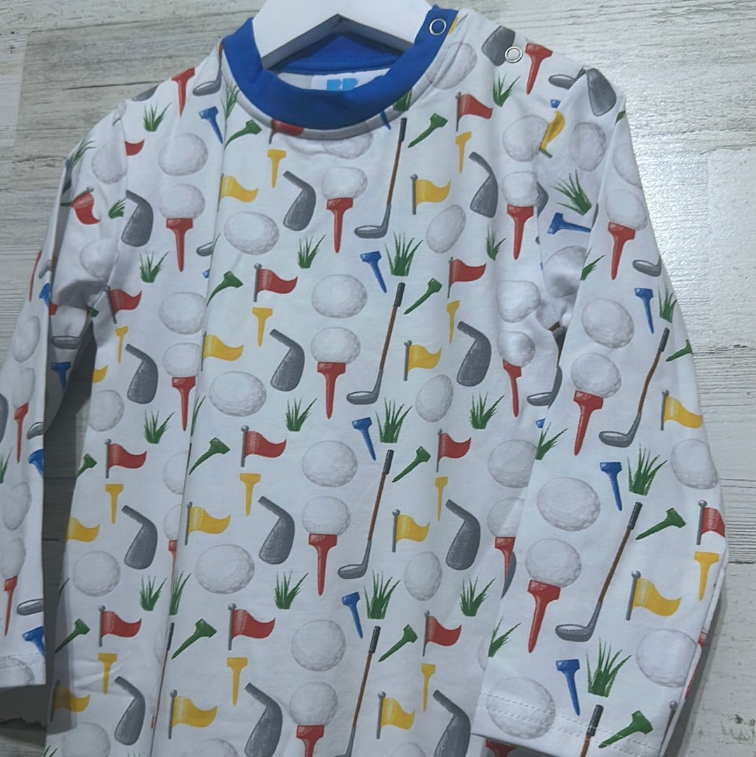 Boys Size 2 BB Kids golf long romper - new with tags