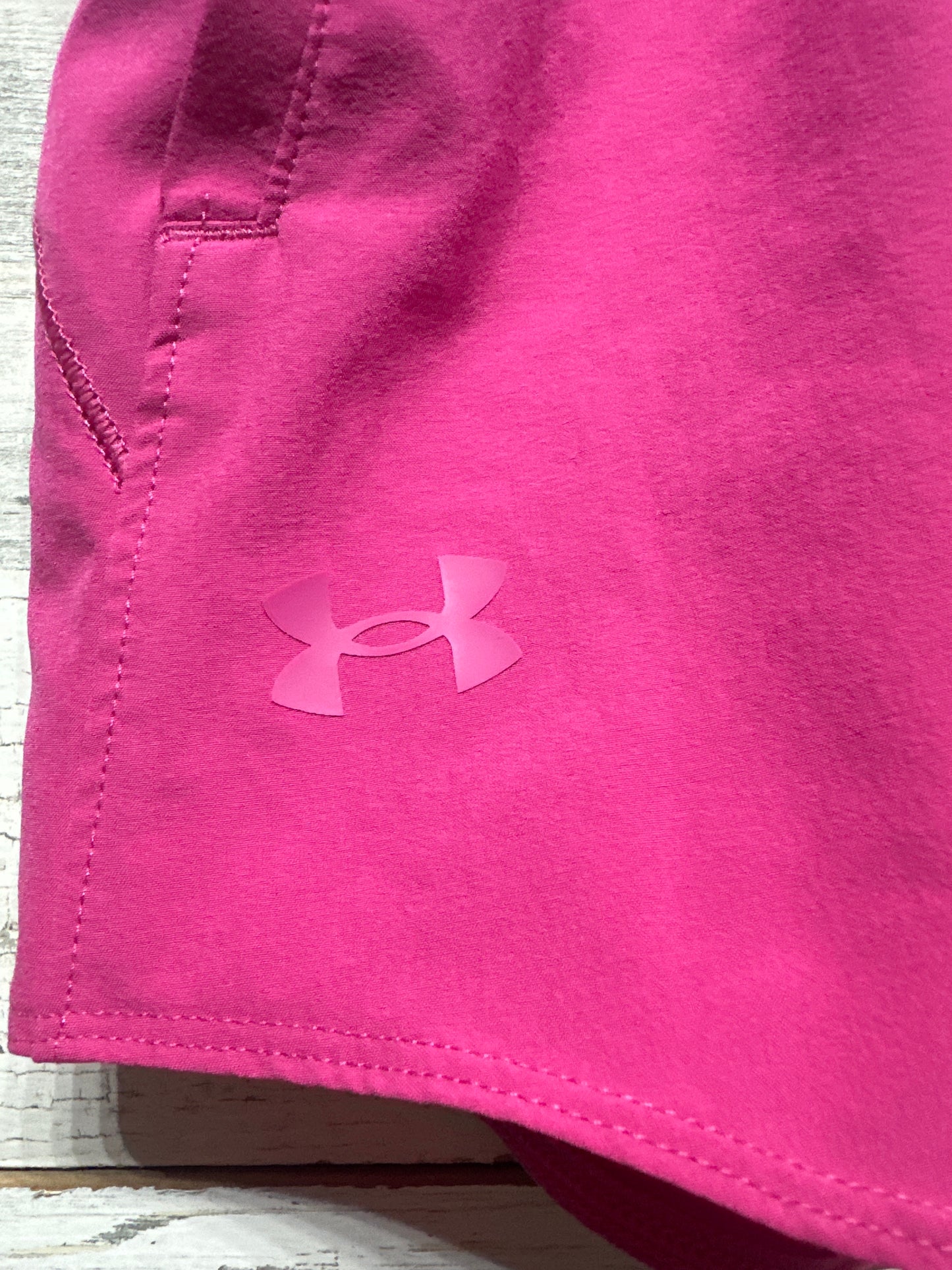 Women’s Size XL Under Armour Pink Athletic Shorts - Very Good Used Condition